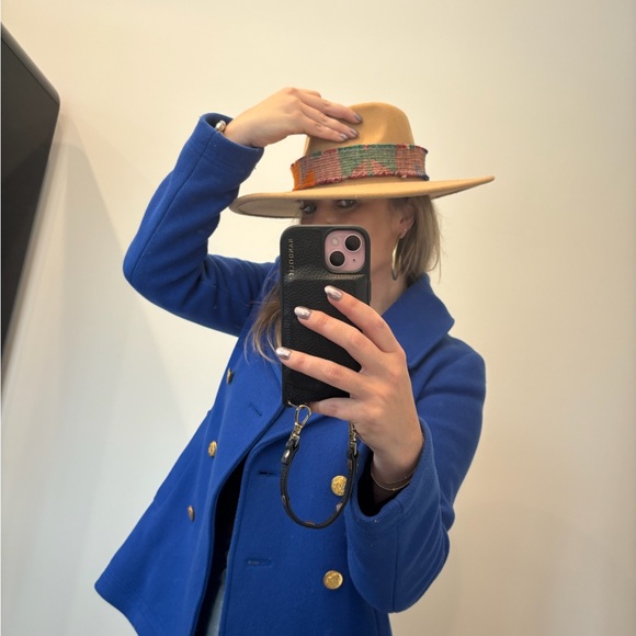 Orijinal Tan w/Aztec print strap Hat - Picture 5 of 5